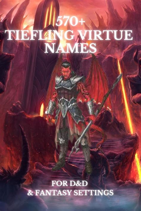 virtue names tiefling